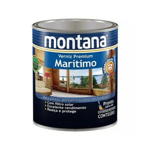 Verniz Marítimo Brilhante Transparente - Montana 3,6L