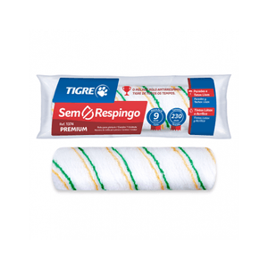 Rolo de Lã Sintética Antirrespingo Profissional 1374 - Tigre 23cm
