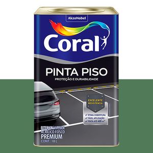 Tinta Pinta Piso Acrílico Premium Fosco - Coral 18L