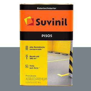 Tinta Pisos Acrílico Premium Fosco - Suvinil 18L