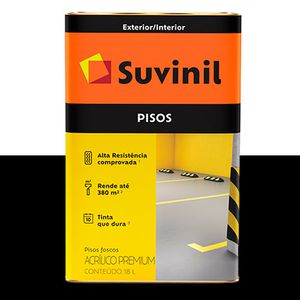 Tinta Pisos Acrílico Premium Fosco - Suvinil 18L