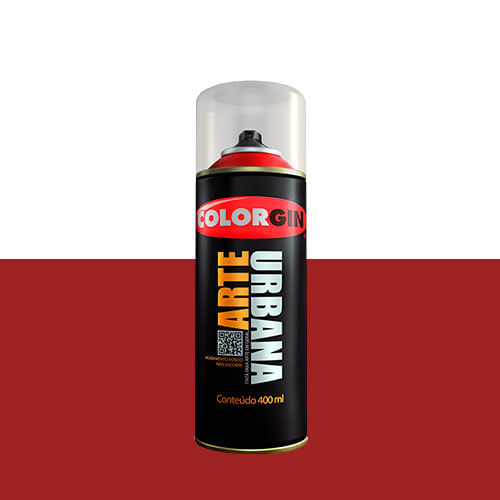 Spray-Arte-Urbana-Vermelho-Cereja---Colorgin