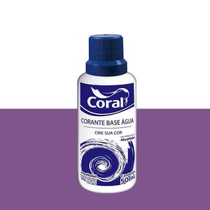 Corante Base Água - Coral 50ml