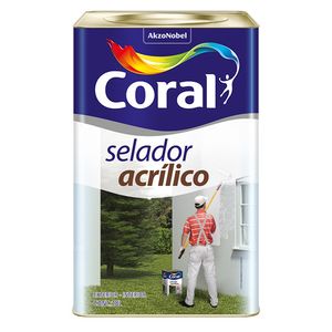 Selador Acrílico Parede Interna e Externa - Coral 18L