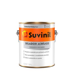 Selador Acrílico Parede Interna e Externa - Suvinil 3,6L