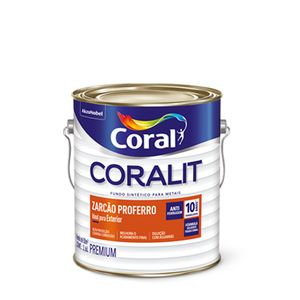 Coralit Fundo Zarcão Proferro - Coral 3,6L