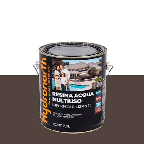Resina-Acqua-Multiuso-Grafite-Universal-Brilhante---Hydronorth-36L