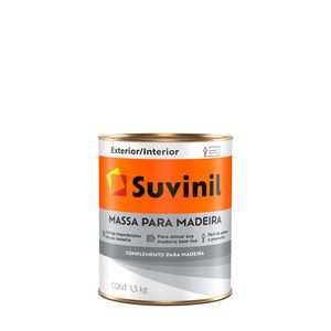 Massa Para Madeira - Suvinil 1,3Kg