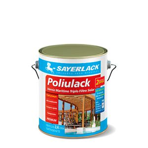 Verniz Poliulack Brilhante - Sayerlack 3,6L