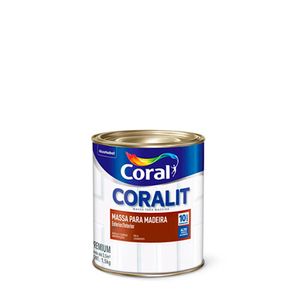 Coralit Massa Para Madeira - Coral 1,5Kg