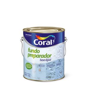 Fundo Preparador Base Água - Coral 3,6L