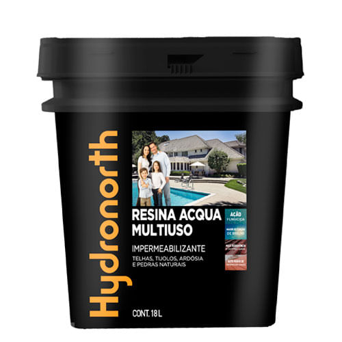 Resina-Acqua-Multiuso-Incolor-Brilhante---Hydronorth-18L