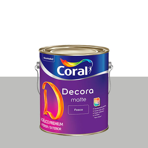Decora-Acrilico-Premium-Matte-Cinza-Tecnologico---Coral-32L