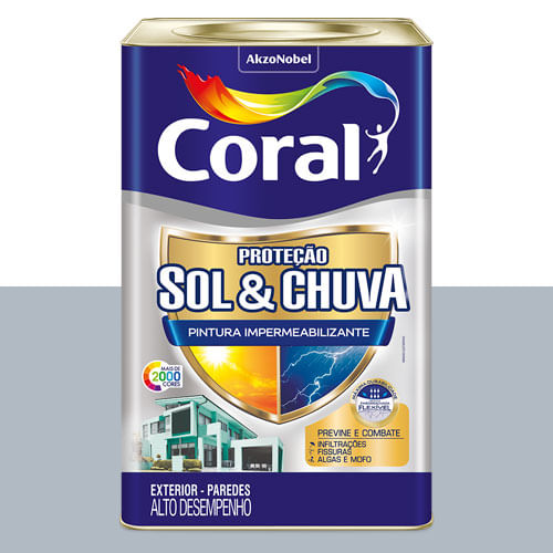 Protecao-Sol---Chuva-Pintura-Impermeabilizante-Colar-de-Prata---Coral-16L