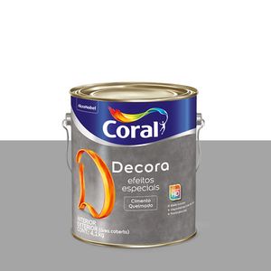Decora Efeitos Especiais Cimento Queimado - Coral