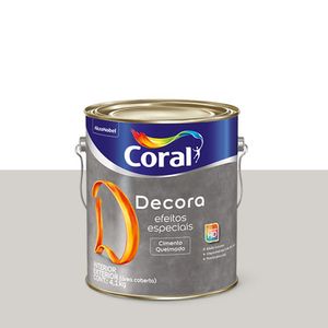 Decora Efeitos Especiais Cimento Queimado - Coral