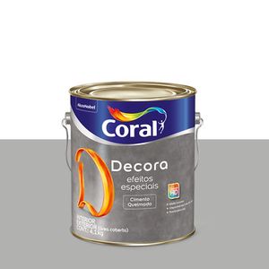 Decora Efeitos Especiais Cimento Queimado - Coral