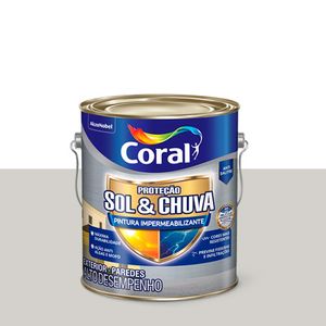 Proteção Sol & Chuva Pintura Impermeabilizante - Coral