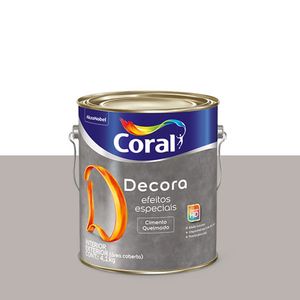 Decora Efeitos Especiais Cimento Queimado - Coral