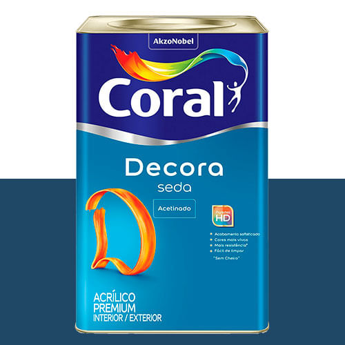 Decora-Acrilico-Premium-Seda-Azul-Marinho-Vibrante---Coral-16L