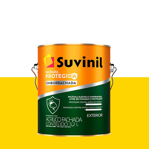 Fachada-Protegida-Emborrachada-Amarelo-Real---Suvinil-32L
