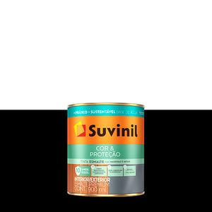 Esmalte Cor e Proteção Base Água Fosco - Suvinil 0,9L
