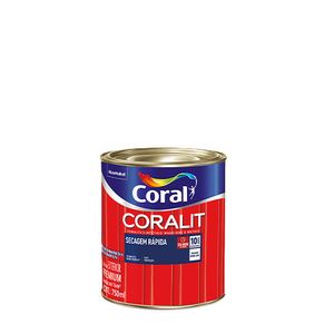 Coralit Secagem Rápida Brilhante - Coral 0,75L