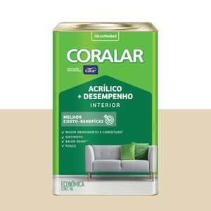 Tinta Coralar Econômica Acrílica Fosca - Coral 18L