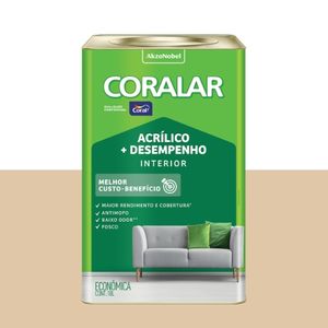 Tinta Coralar Econômica Acrílica Fosca - Coral 18L