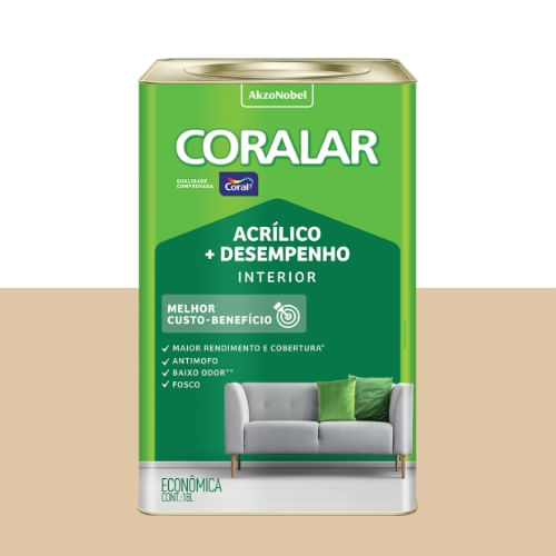 Coral-Coralar-Areia-Lata