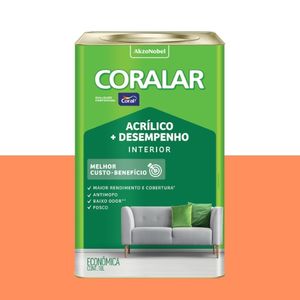 Tinta Coralar Econômica Acrílica Fosca - Coral 18L