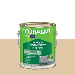Tinta Coralar Econômica Acrílica Fosca - Coral 3,6L