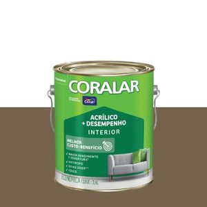 Tinta Coralar Econômica Acrílica Fosca - Coral 3,6L