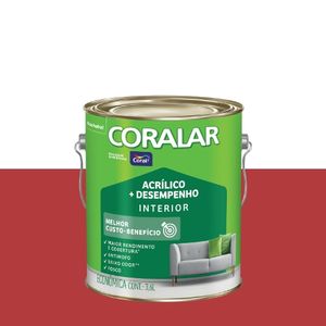 Tinta Coralar Econômica Acrílica Fosca - Coral 3,6L
