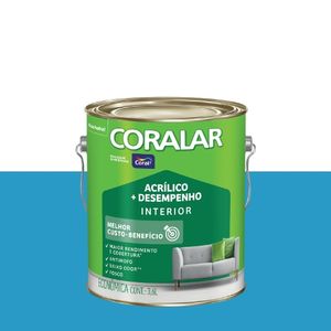 Tinta Coralar Econômica Acrílica Fosca - Coral 3,6L