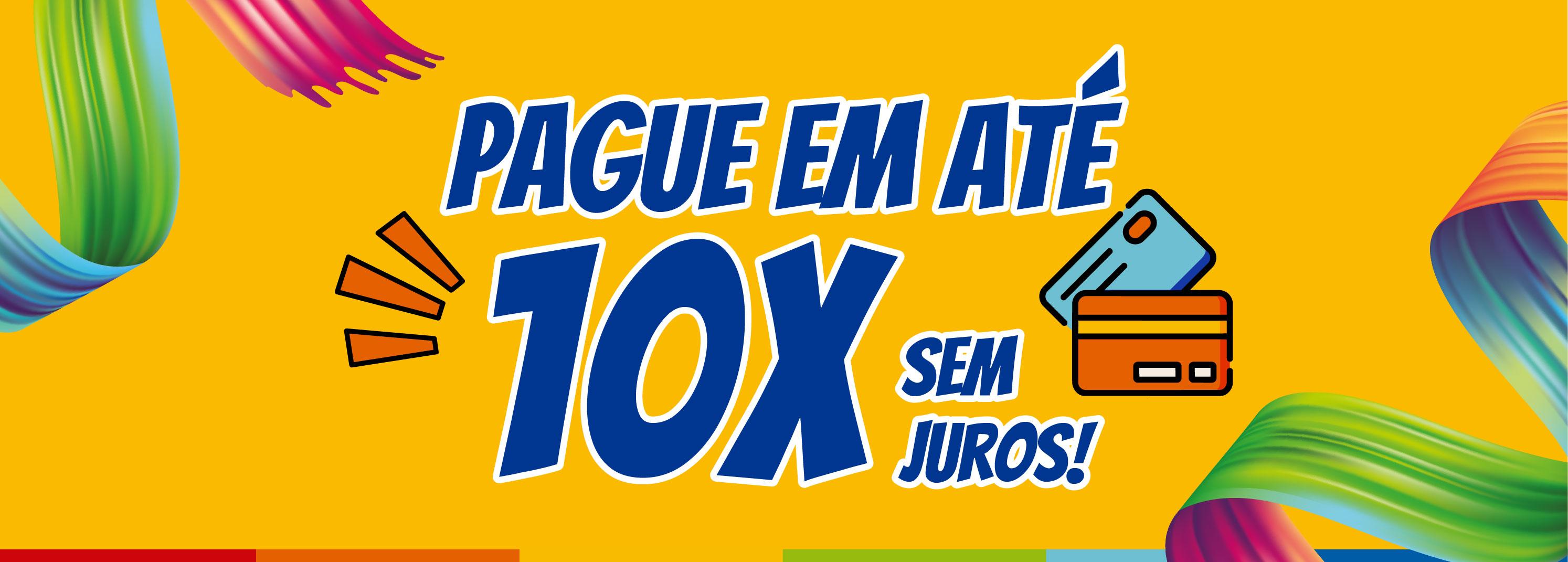 Compre sem preocupação: Na Saci você pode parcelar sua compra em até 10x sem juros.